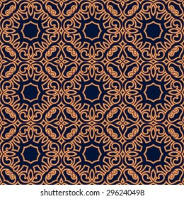 Arabic seamless pattern. Abstract background.