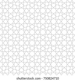 arabic seamless pattern background with islamic geomteric shape and morocco style use for fabric and texture design vector eps 10 