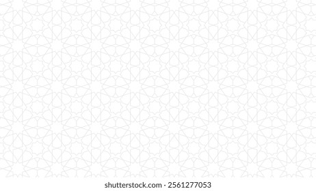 Arabic seamless pattern islamic background geometric line eid mubarak ramadan wallpaper