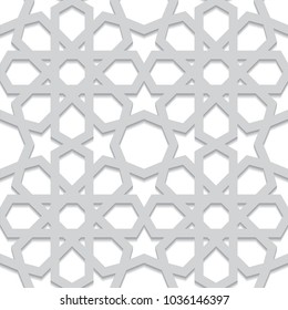 arabic seamless pattern with modern concept use for print or fashion texture 