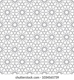 arabic seamless pattern with modern and culture style