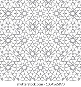 arabic seamless pattern with modern and culture style