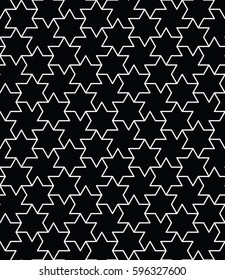 arabic stars graphic design pattern seeamless background