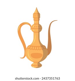 vector de ilustración de té árabe