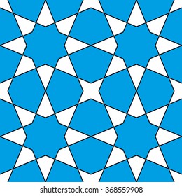Arabic tile pattern