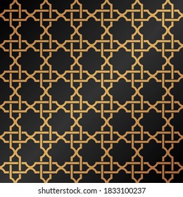 Arabic traditional vector art. seamless pattern in Arabic style.