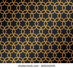 Arabic traditional vector art. seamless pattern in Arabic style.