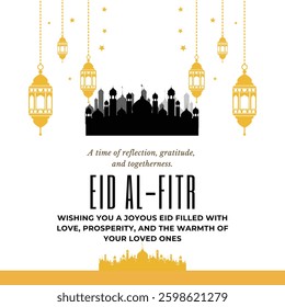 Arabic Typography Eid Mubarak Eid Al-Adha Eid Saeed , Eid Al-Fitr text Calligraphy 