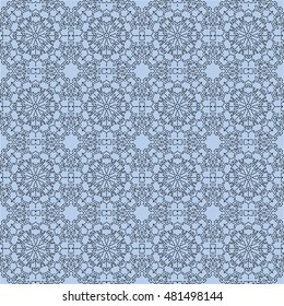 Arabic Vector Design Background. Pattern in swatch