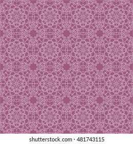 Arabic Vector Design Background. Pattern in swatch