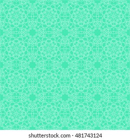 Arabic Vector Design Background. Pattern in swatch