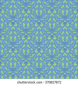 Arabic vector ornament / seamless pattern