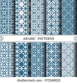 arabic vector pattern, web page background,surface textures