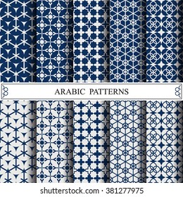arabic vector pattern,pattern fills, web page background,surface textures