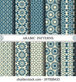 arabic vector pattern,pattern fills, web page background,surface textures