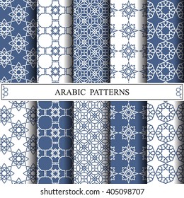 arabic vector pattern,pattern fills, web page background,surface textures