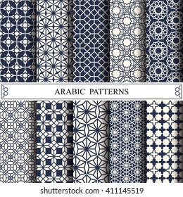 arabic vector pattern,pattern fills, web page background,surface textures
