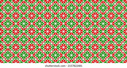 Arabic vector seamless pattern. Repeated arab background. Bright colors. Islamic decorative template texture. Backdrop in eastern style for textile and fabric print, design. Asian endless wallpaper