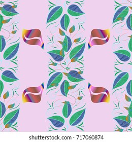 Arabic Vintage decorative ornament. East, Islam. Mandala colored background. Vector Mandala pattern on neutral, green and blue colors.