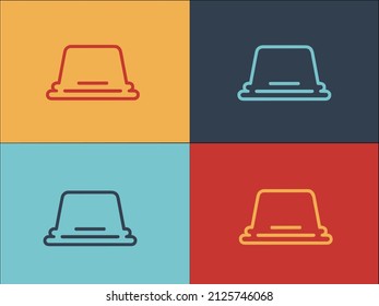 Arabica Coffee Capsule Logo Template, Simple Flat Icon Of coffee,espresso,caffeine