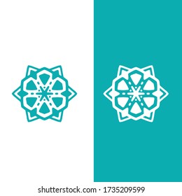Arabic-style vector ornament and logo