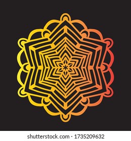 Arabic-style vector ornament and logo