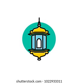 arabis lamp vector icon 