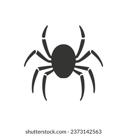Arachnid Icon on White Background - Simple Vector Illustration