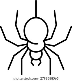 Arachnid Illustration vector Icon Design