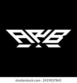 ARB letter logo vector design, ARB simple and modern logo. ARB luxurious alphabet design  