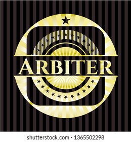 Arbiter gold emblem