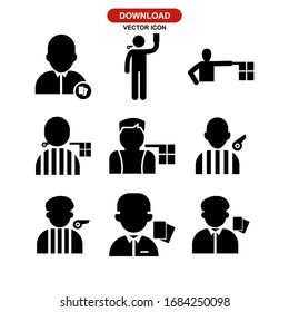 arbitrator icon or logo isolated sign symbol vector illustration - Collection of high quality black style vector icons
