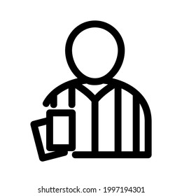arbitrator icon or logo isolated sign symbol vector illustration - high quality black style vector icons
