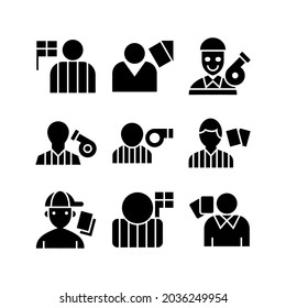 arbitrator icon or logo isolated sign symbol vector illustration - Collection of high quality black style vector icons
