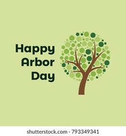 Arbor Day Banner Layout Design Stock Vector (Royalty Free) 793349341 ...