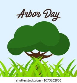 Arbor Day Illustration