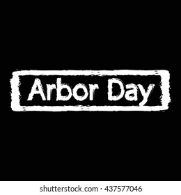 arbor day Illustration design