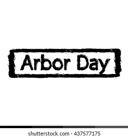 arbor day Illustration design
