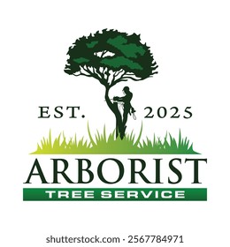 Arborist Tree Services Logo Design.