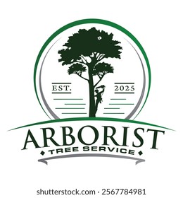 Arborist Tree Services Logo Design.