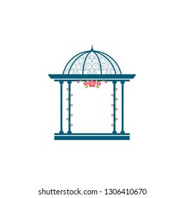 Arbour Wedding Vector