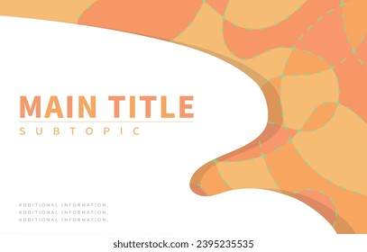 Arc curve geometric color block cutting vector element background