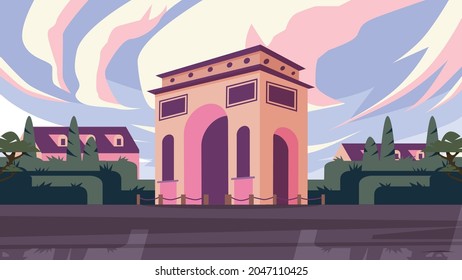  Arc de Triomphe - Famous Landmark