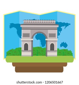 arc de triomphe icon