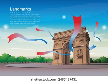 arc de triomphe landmarks france