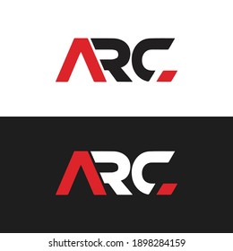 ARC Letter Logo Design Vector .