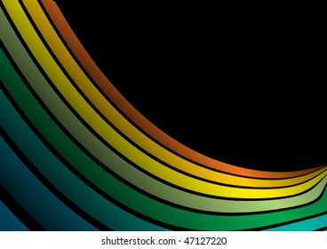 Arc in rainbow colors - Shutterstock ID 47127220