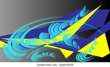 Arc sticker stripe for dark color body of car truck bus or van