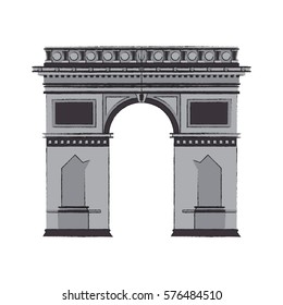arc of triomphe icon
