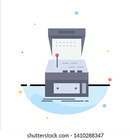 Arcade, console, game, machine, play Flat Color Icon Vector